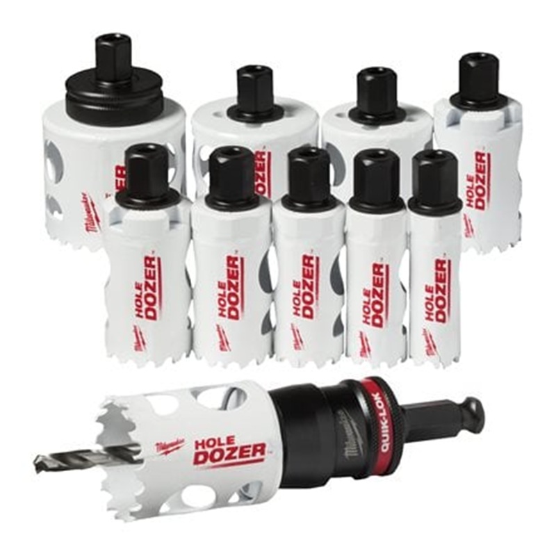 Milwaukee 49224772 13pc Holedozer Quick Lok Holesaw Set